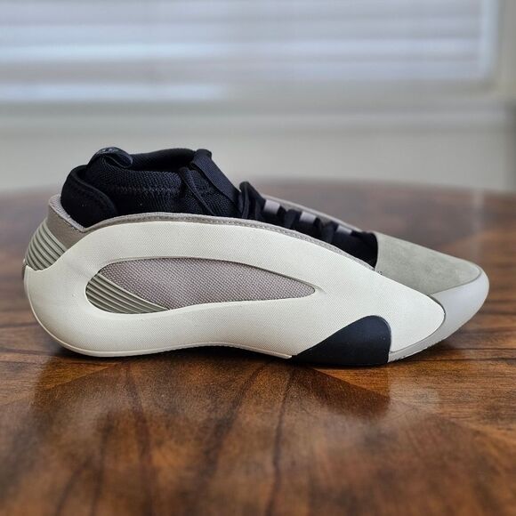 Adidas Harden Vol. 8 Feather Grey Basketball Shoes Women’s 11 Black Tan IG6649 - Picture 10 of 14